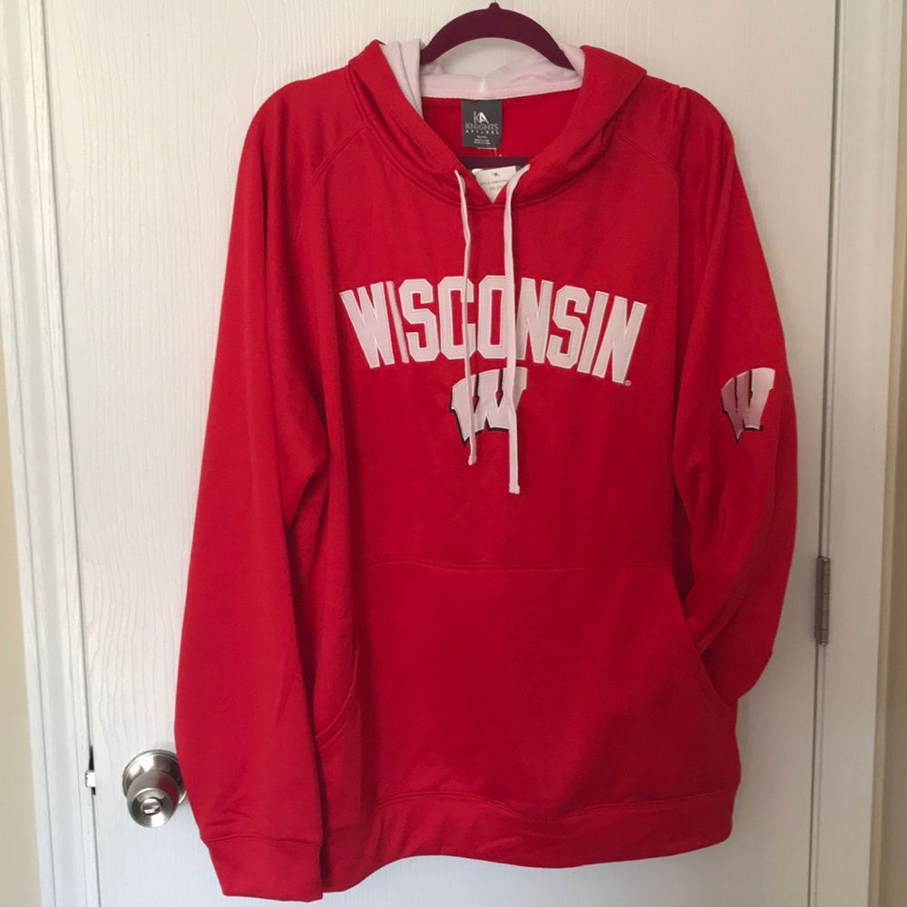 Wisconsin hoodie NWT